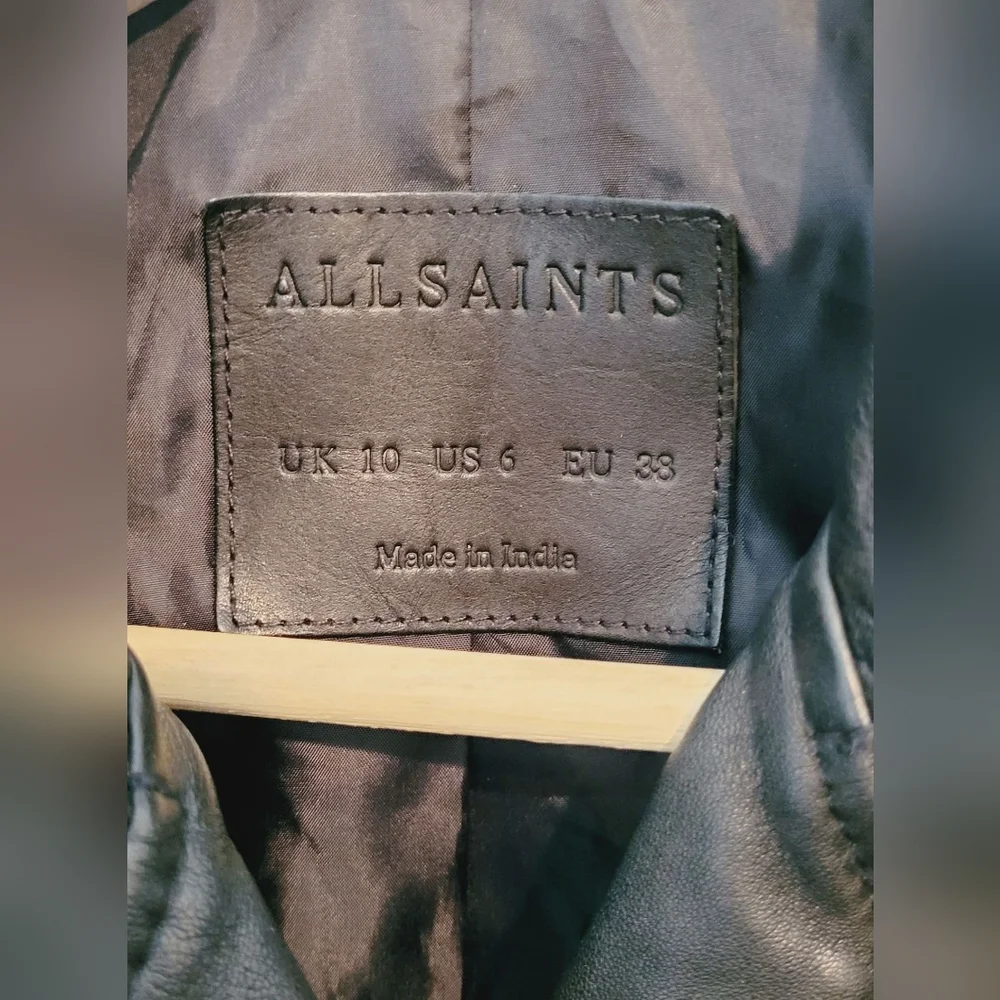 All Saints Moto Jacket - Picture 4 of 5